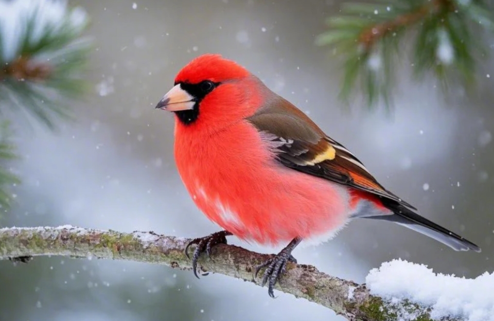 Pine Grosbeak